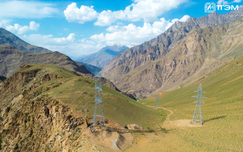 Construction of the 110kV Power Transmission Line Khorog - Kozideh